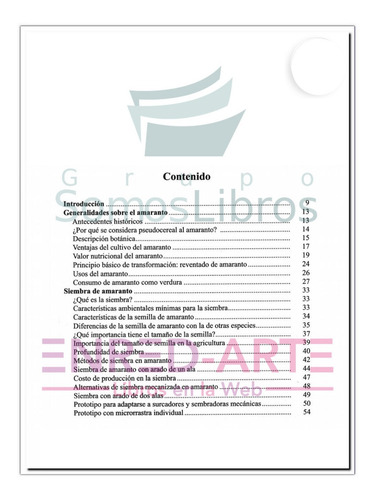 Amaranto, Recomendaciones Para Su Producción