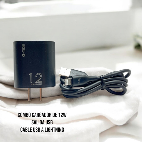 Cargador Para Apple iPhone Usb A Lightning Universal 1m