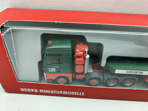 Giga Carreta Plataforma Man Tga Xxl Kahl 1:87 Herpa Ho