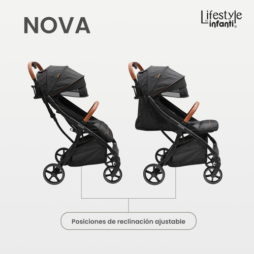 Infanti Carriola Para Bebe Nova Negro Lifestyle Carreola