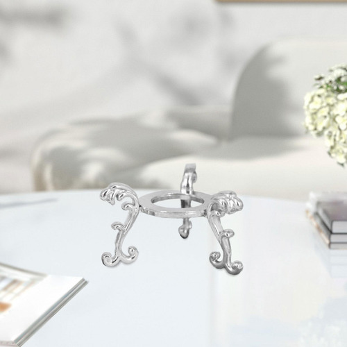 Base De Metal Compatible Con Esferas De Cristal, Accesorio S