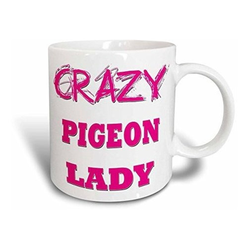 Mug_175227_1 Taza De Cerámica Crazy Pigeon Lady, 11 On...