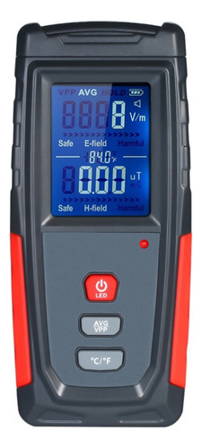 H Probador De Radiación Electromagnética Lcd De Alta