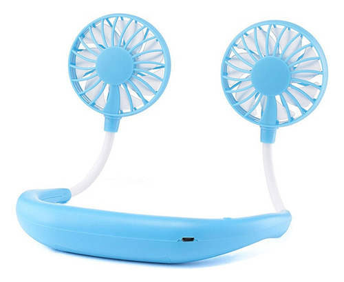 M Ventilador Con Cuello Colgante En Forma De S, Recargable,