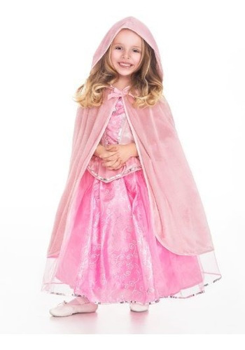 Capa Princesa Rosa (5-9 Años)