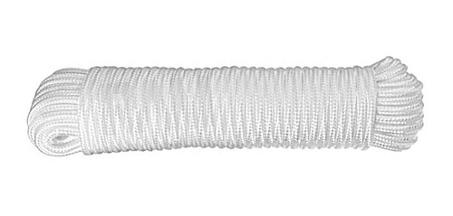 6mm White Diamond Braid Nylon Rope Paracord All Purpose Util