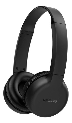 Audífonos Bt On Ear Philips Tah1205 Micrófono Máx. 15h Negro