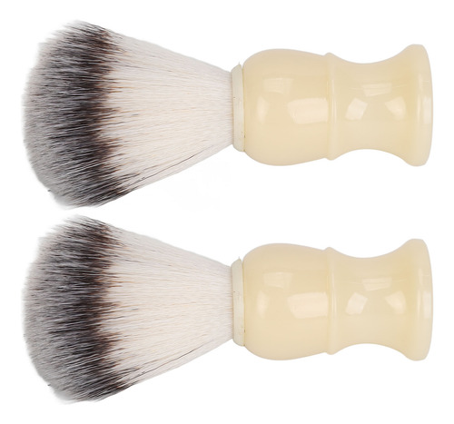 Cepillo De Jabón Para Barba, 2 Unidades, Espuma De Cerdas Si
