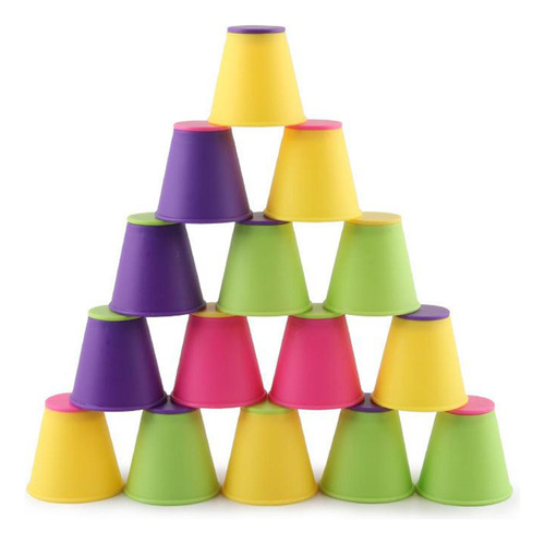Rainbow Apilando Tazas Juego Educativo Juguetes Juego De