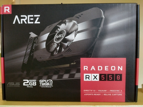 Tarjeta Grafica Amd Rx550 De 2 Gb