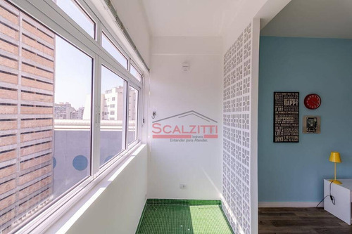 Studio Com 1 Dormitório À Venda, 35 M² Por R$ 370.000,00 - Consolação - São Paulo/sp - St0336