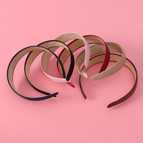 6 Diademas Anchas Y Antideslizantes A La Moda, Diadema De Co