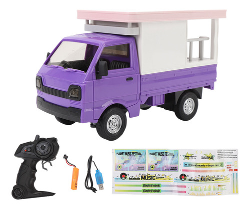 Control Remoto Para Coche Rc Drift, Sonido Morado, Escenario