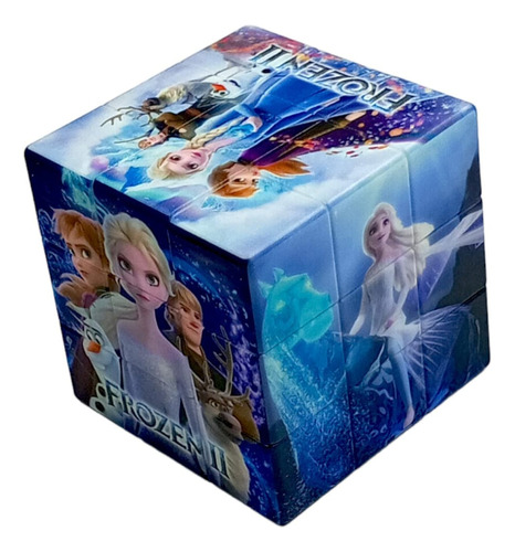 Cubo Juegos Rubik 3x3 Princesas Frozen Niñas