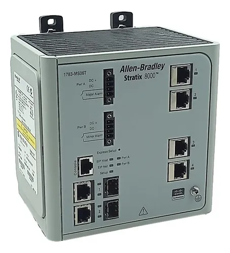 Switch Gerenciável Stratix 8000 Allen-bradley 1783ms06t Switch Gerenciável Stratix 8000 Allen-bradley 1783ms06t
