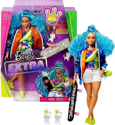 Barbie Extra Numero 4 Original Mattel