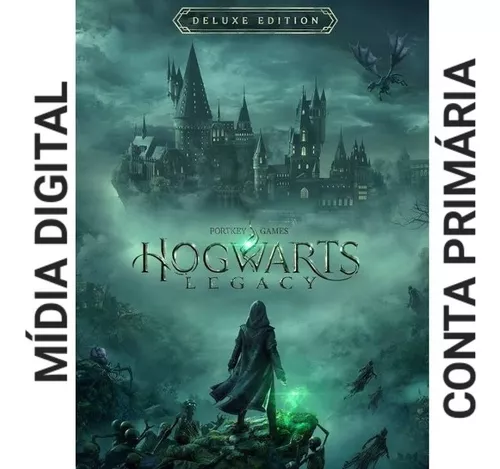 Jogo Hogwarts Legacy Deluxe PS5 Mídia Física
