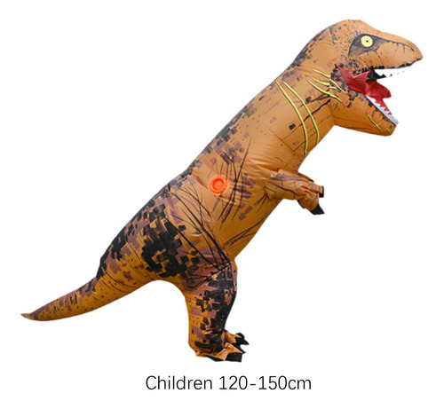 Traje De Dinossauro Inflável Traje De Corpo Crianças