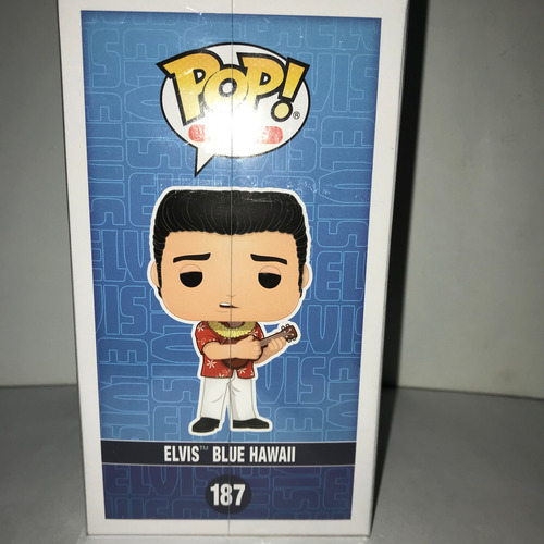 Funko Pop Rocks Elvis Blue Hawaii 187
