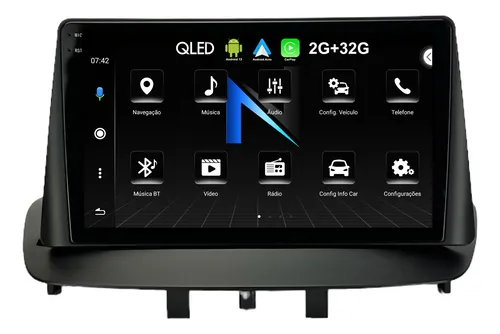 Kit Multimidia 9 Polegadas Android Renault Fluence 2009/2017 Menor preço em Kit Multimidia 9 Polegadas Android Renault Fluence 2009/2017
