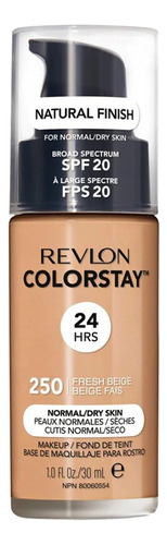 Base de maquillaje lĂquida Revlon ColorStay Normal/Dry Skin revlon tono 250 fresh beige - 30mL 28.35g
