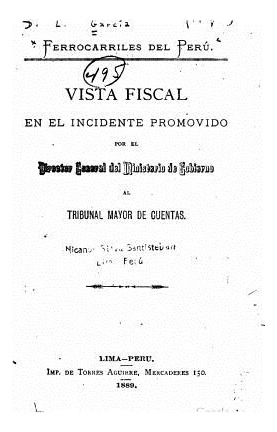 Libro Ferrocarriles Del Peru - Garcia, D. L.