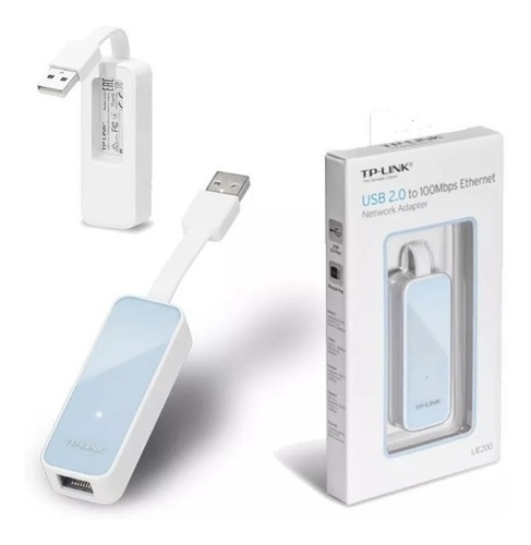 Adaptador Tp-link Ue200 Red Usb 2.0 Ethernet 10/100mbps Rj45