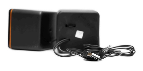 Imagem 3 de 5 de Caixa De Som Mini Usb C/ Auxiliar Para Pc E Notebook 3w