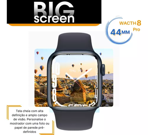 Relógio Inteligente Pro Smart Watch 9 Comando De Voz Nfc Top