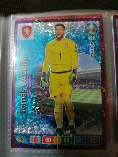 Carta Adrenalyn Euro 2020 Tomás Vaclik Goal Stopper Panini