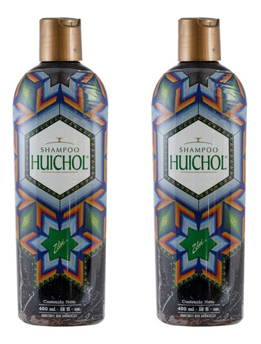 2 Piezas Shampoo Huichol Original 400ml