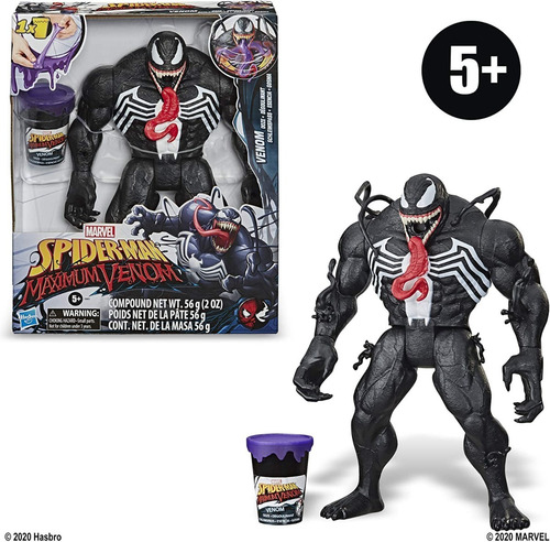 Spiderman Maximum Venom Con Slime Hasbro Original Sellado