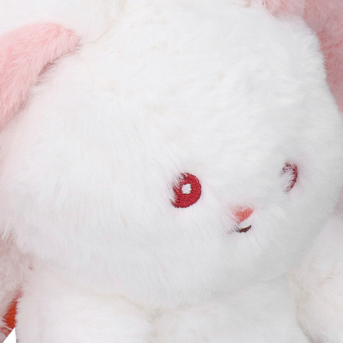 Manta Reversible Con Forma De Conejo De Peluche Con Diseño D