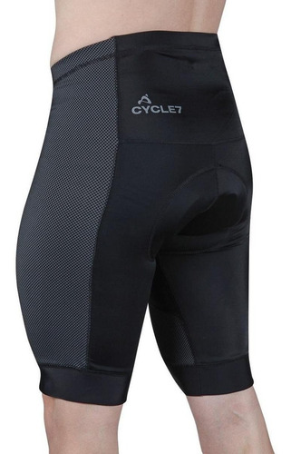 Imagem 2 de 2 de Bermuda Masculina Cycle7 Endurance Gel Carbon Mpro Preta