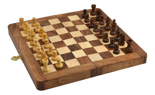 Imagen 3 de 5 de Juego De Ajedrez Mini De Lujo ¡envio Gratis!