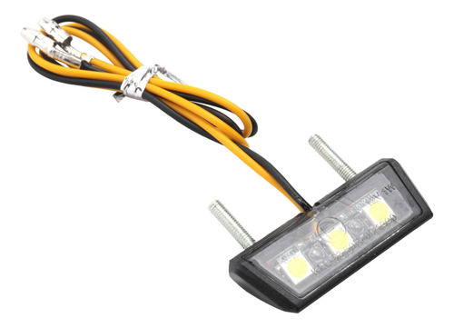 Luz Traseira Led Decorativa Para Motocicleta, Placa Matricia