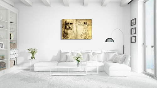 Cuadro Canvas Da Vinci 60x40