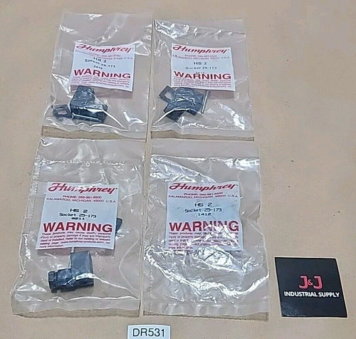 *new Factory Sealed* [4] Humphrey Hs 2 Socket 25-173  Jjg