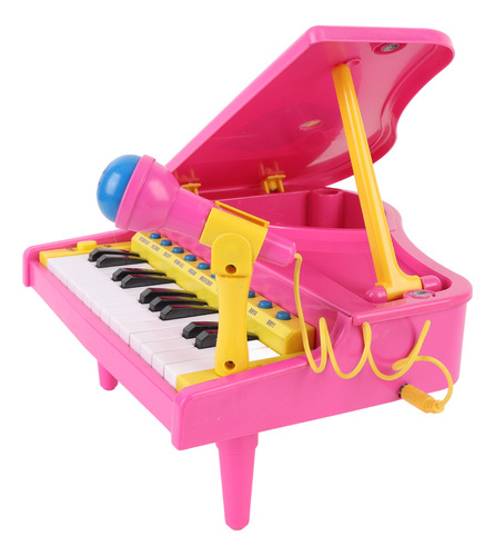 Piano De Juguete Electrónico Multifuncional De 23 Teclas Par