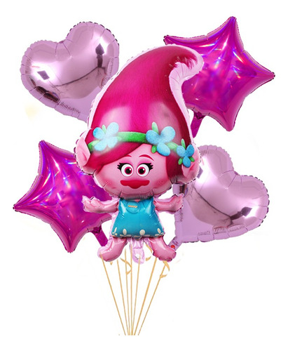 Globos De Trolls Con Helio