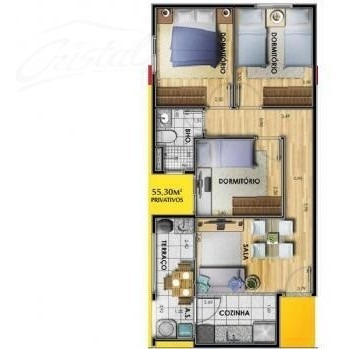 Imagem 22 de 22 de Apartamento Para Venda, 3 Dormitórios, Padroeira - Osasco - 22449