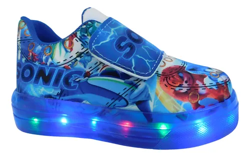 Tenis para niño con luces led new arrivals