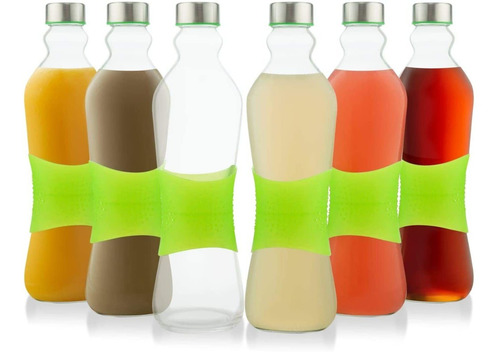Botellas De Bebidas De Vidrio Reutilizables Glãur De  O...