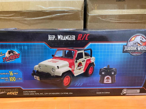 Jeep Wrangler Jurassic World Dominion Control Remoto Jada