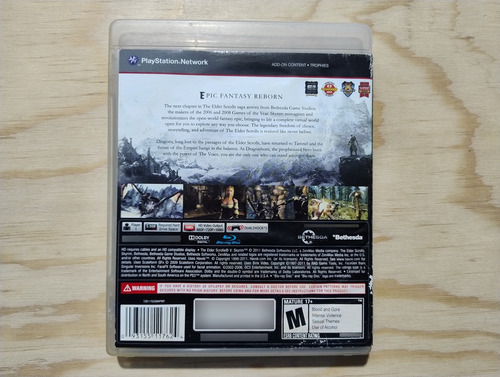 The Glder Scrolls V Skyrim Ps3 (Usado)