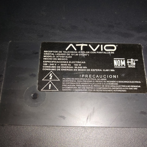 Tarjeta Main Atvio Atv4013led (Usado)