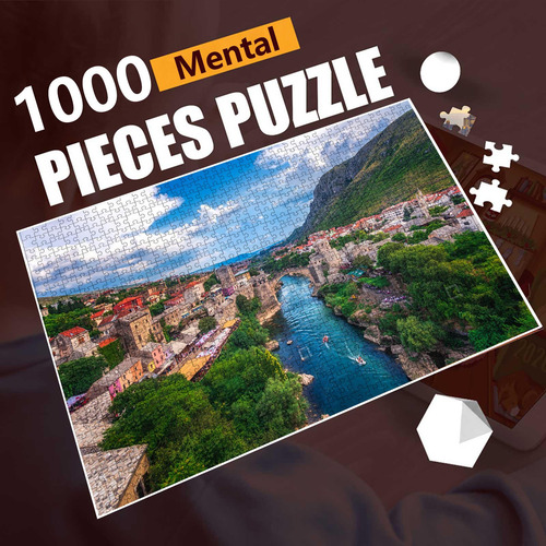 Juego De Rompecabezas Grande De 1000 Piezas Y Adults Puzzles
