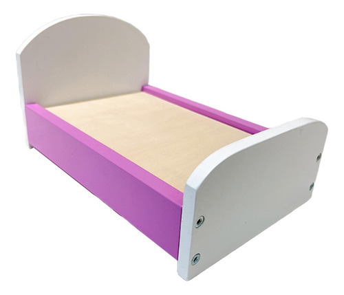 1/12 Scale Dollhouse Bed Miniature Furniture For Violet