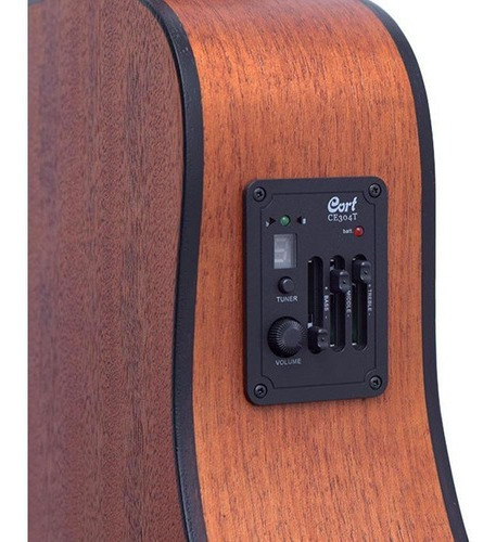 Violão Cort Baby Mahogany Ad Minime Op/b + Bag