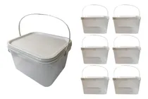 Comprar Balde 2-4l Para Pães E Biscoitos Frescos-kit 6 Pçs